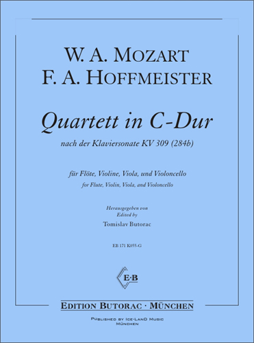 Cover - Mozart / Hoffmeister, Quartet in C major